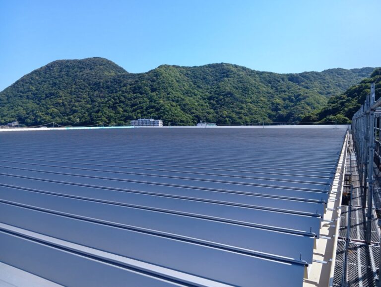 沼津市 冷凍倉庫 屋根改修工事
